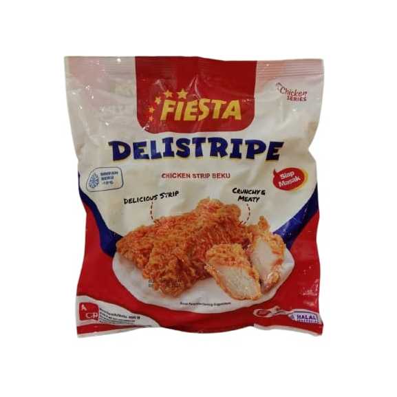 Fiesta Chicken Delistripe Strip 400gr Frozen Food