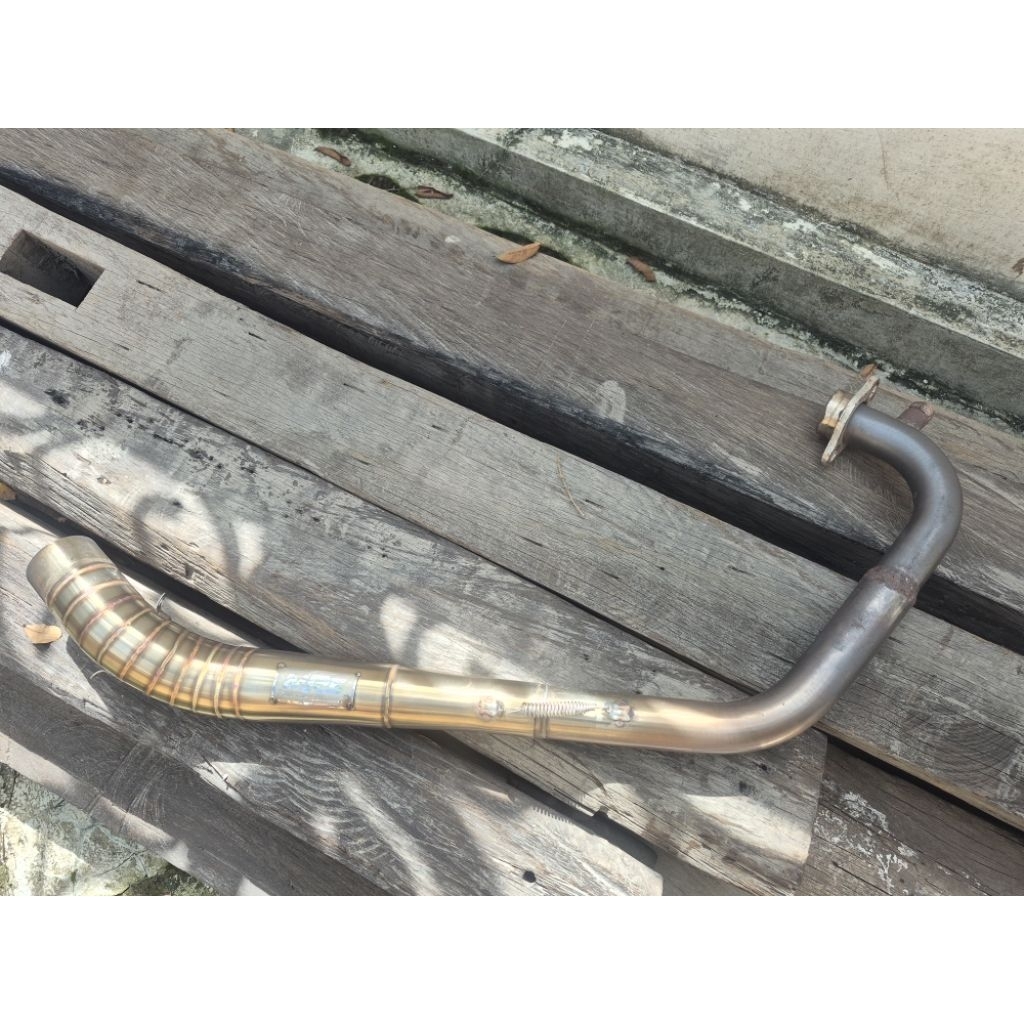 Muffler Leheran MRS - Bahan Stainless Tahan Karat, Finishing Rapi, Model Bending Premium