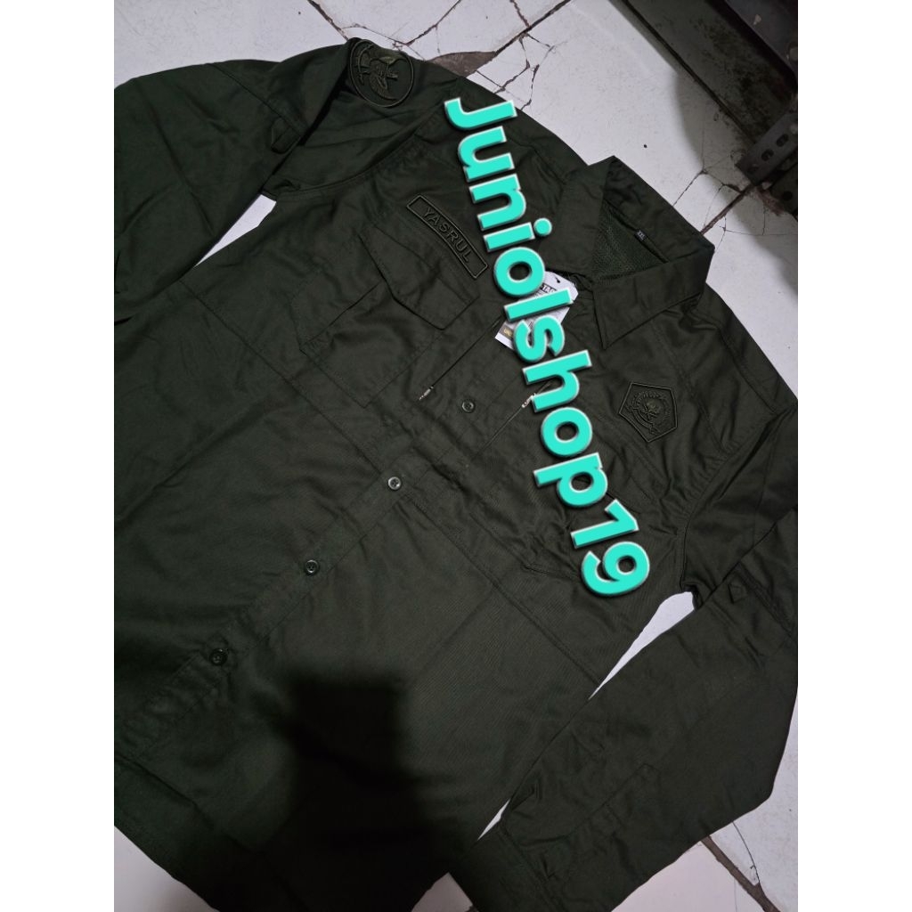 SERAGAM PDL TACTICAL KEMENTERIAN AGAMA/KEMEJA PDL KEMENAG/KEMEJA COSTUM BORDIR 3D TIMBUL PREMIUM/SER