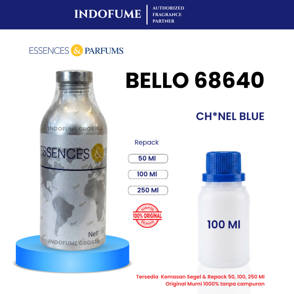 REPACK | BELLO 68640 - ESSENCES & PARFUMS  | Bibit Parfum | Botol Parfum | Indofume Grosir Pekanbaru