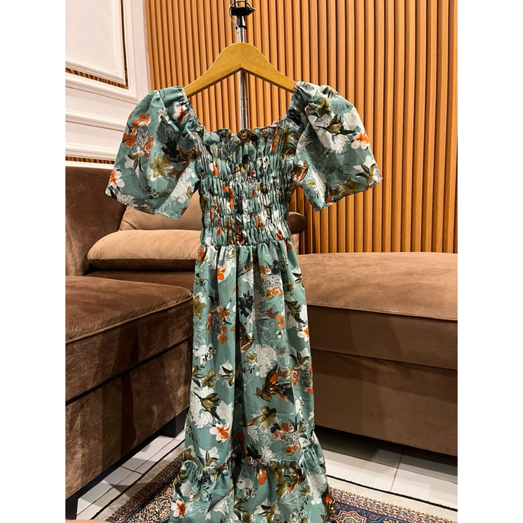 pl dress pantai cantik dress sabrina baju wanita murah
