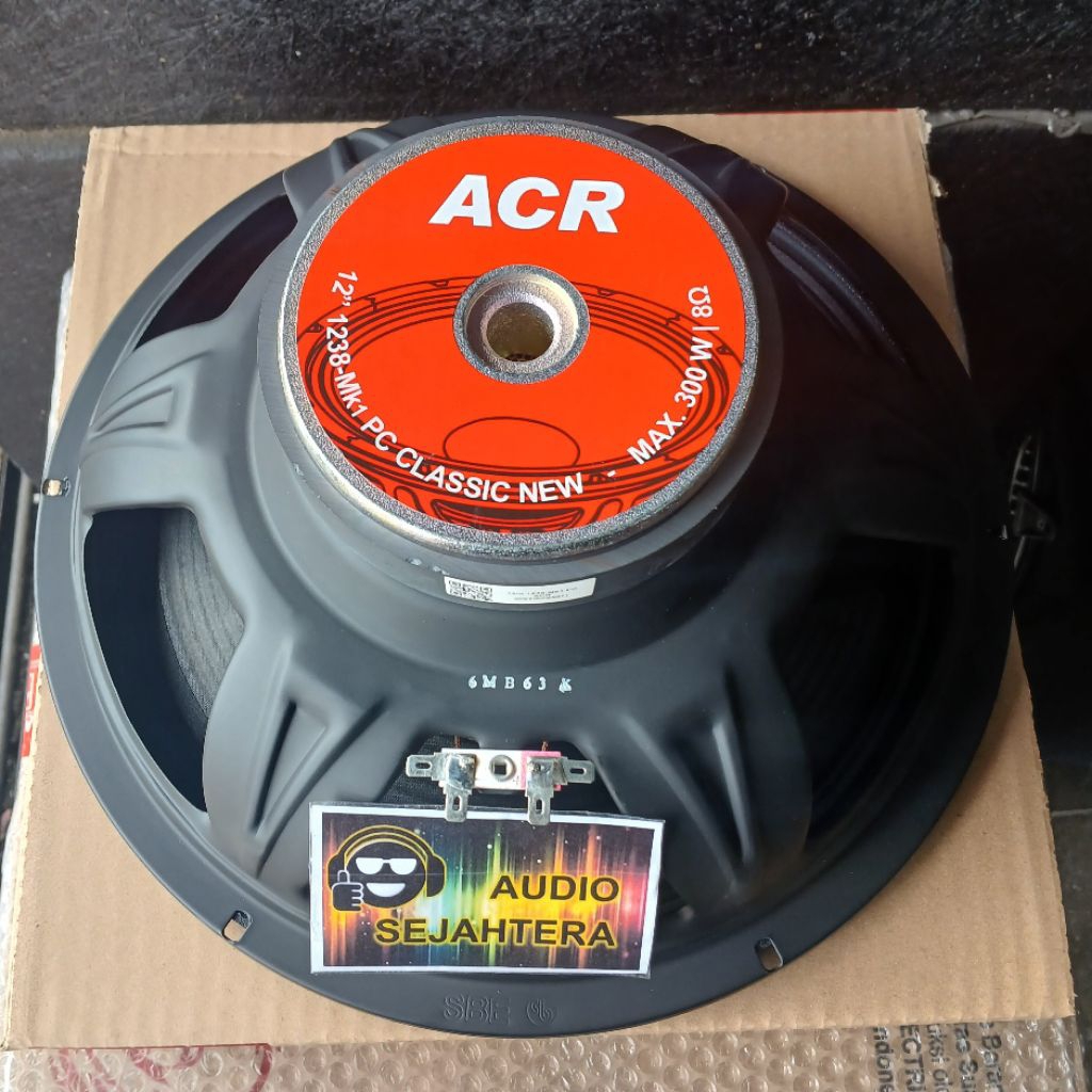 Speaker Full Range 12” 12in 12in 12 inch 1238 CL PC ACR 1238 Classic New