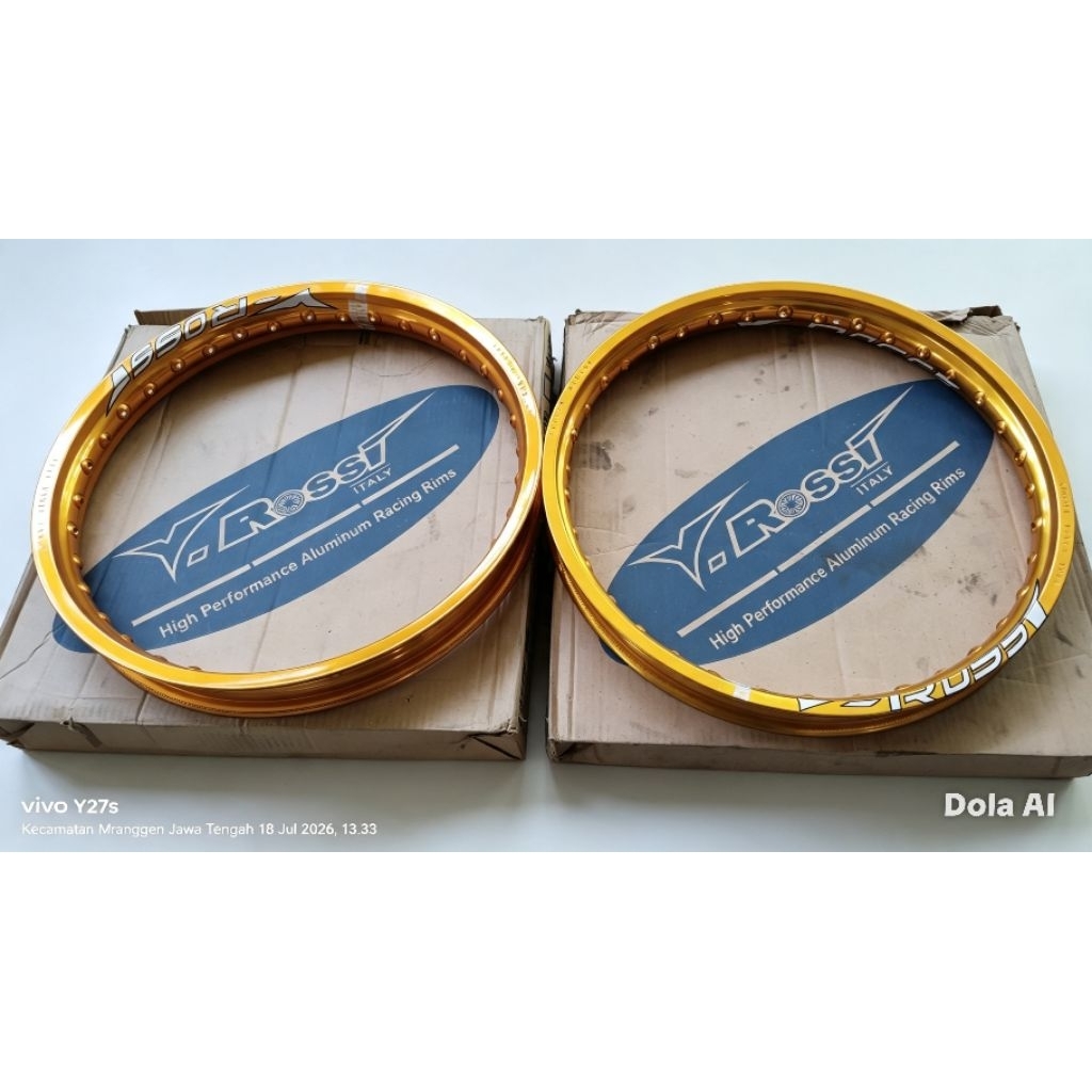 Velg ROSSI ITALY 1.40 & 1.60 - 17 Gold