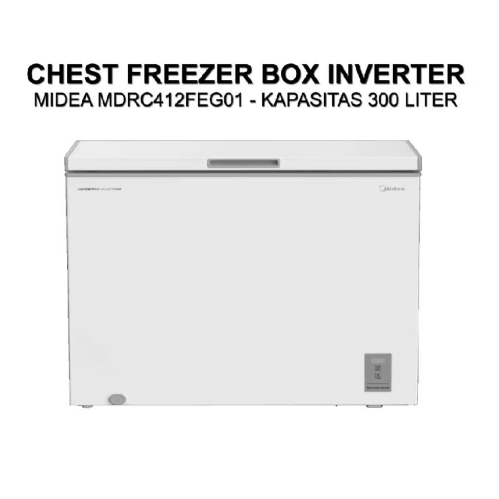 BOX FREEZER MIDEA INVERTER MDRC412 CHEST FREEZER MIDEA