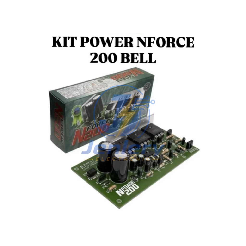 Kit Power Amplifier Stereo N Force 200 Bell BGR