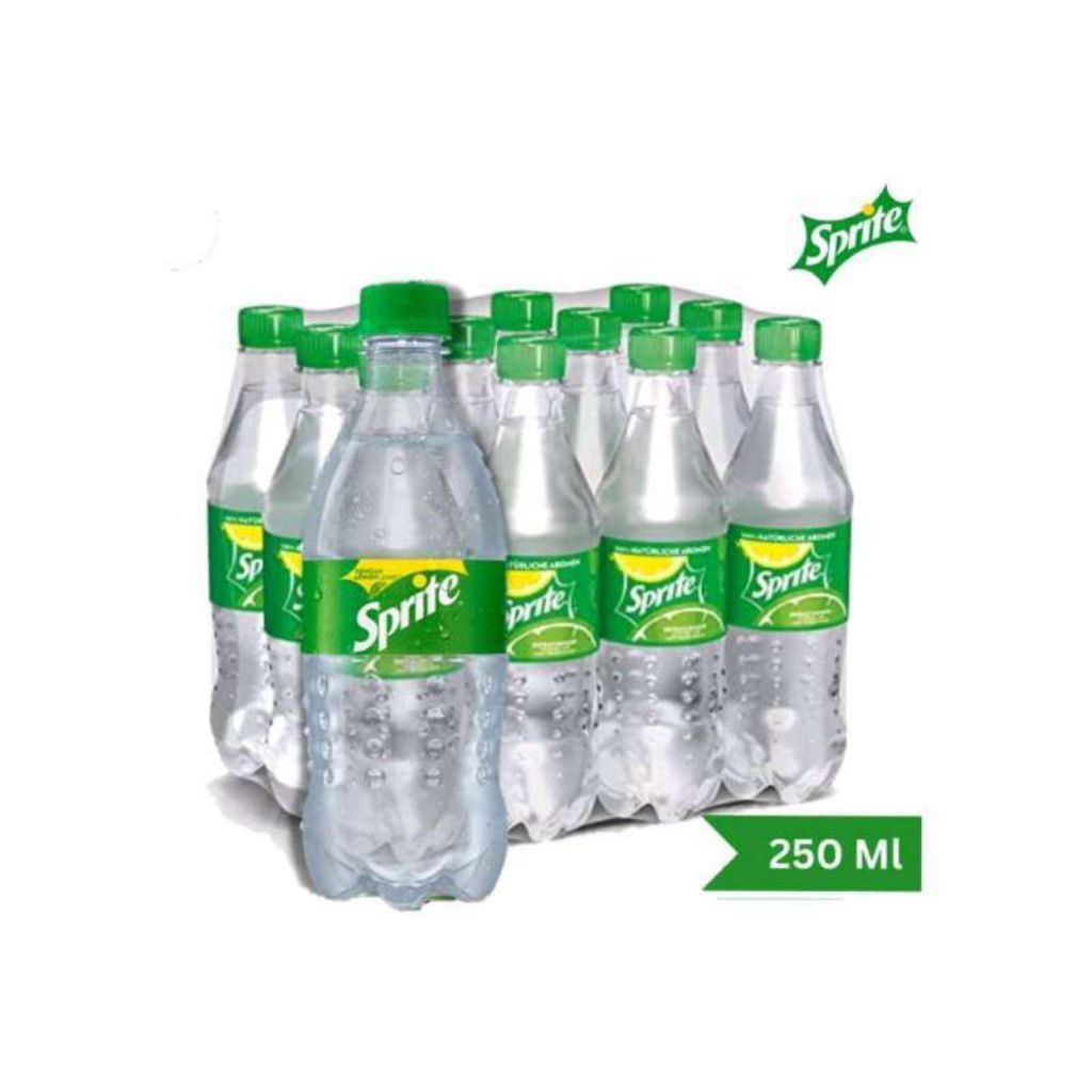 sprite botol kecil 250ml isi 12