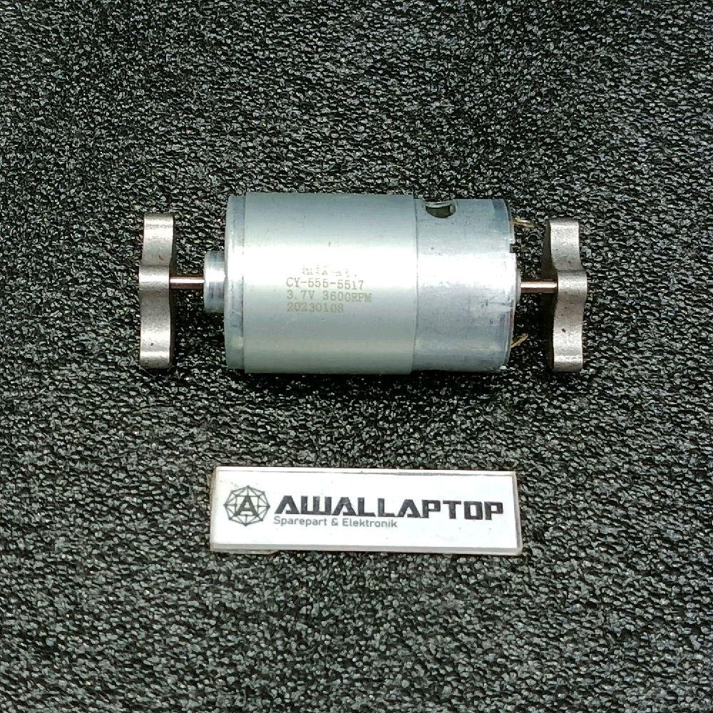 DIY motor dc 555 550 3.7v 5V 7.4V motor getar fibrator pijat bandul