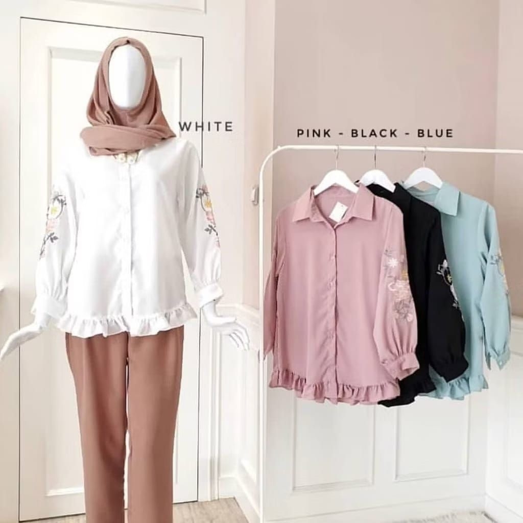 floria shirt/ preloved