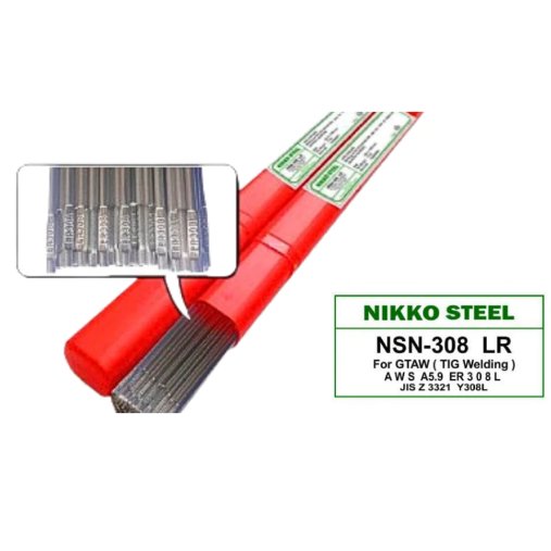Nikko Steel TIG NSN 308LR Argon Welding Wire/ Kawat Las Argon Tig Rod NSN 308LR
