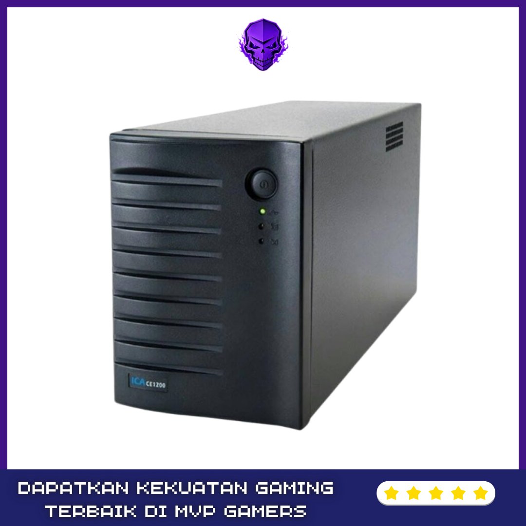 UPS ICA CE1200 1200VA 600 Watt Stabilizer AVR PC Komputer Original