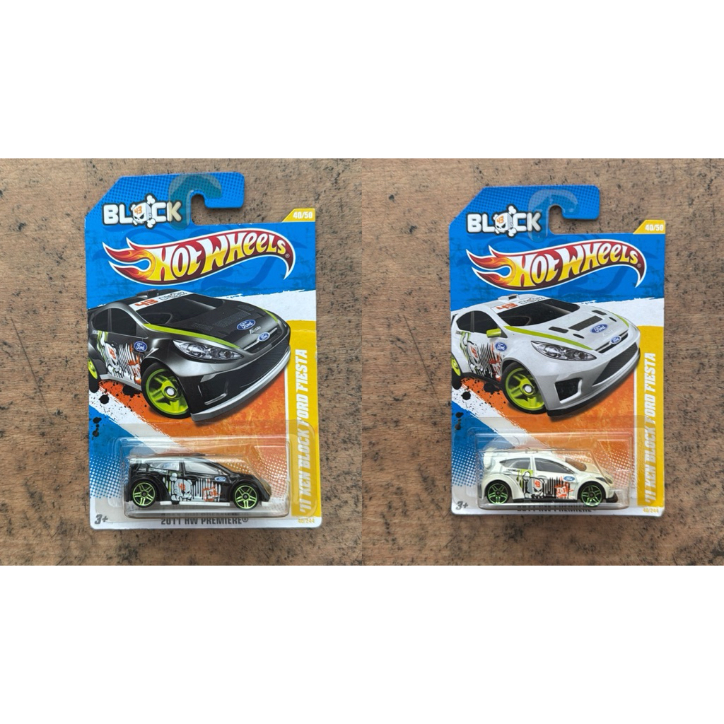 HOT WHEELS FORD FIESTA KEN BLOCK (SERIES BEBAS PILIH)