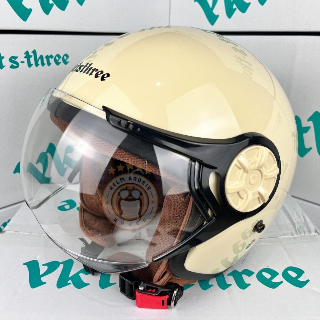 HELM HIJAB WANITA YRH PREMIUM S-TRHEE SNI