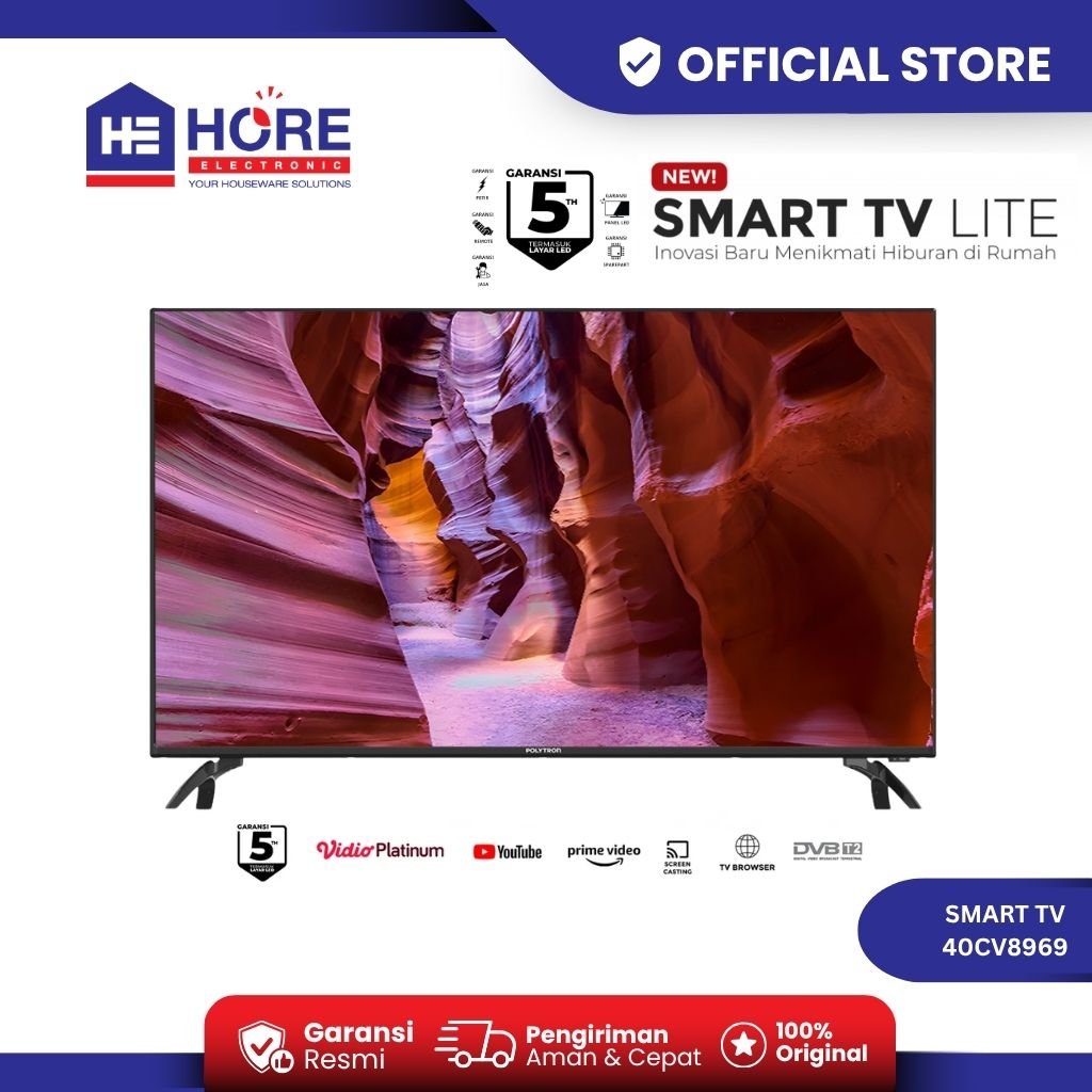 LED POLYTRON SMART 40 INCH PLD 40CV8969 / POLYTRON TV SMART 40CV8969 [40 INCH]