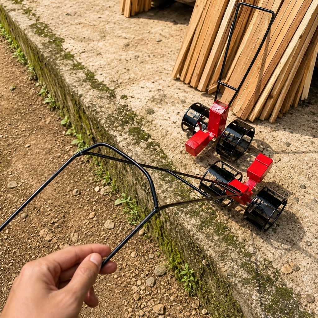 MINIATOR TRAKTOR BAJAK SAWAH MAINAN ANAK