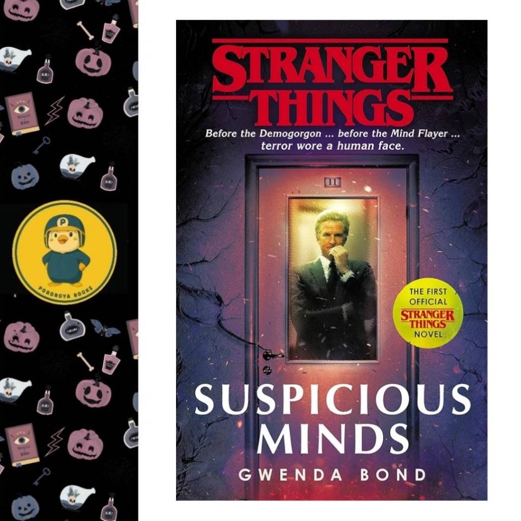 100% ORI Novel STRANGER THINGS Suspicious Minds (English, Paperback, Import) Stranger Things Book St