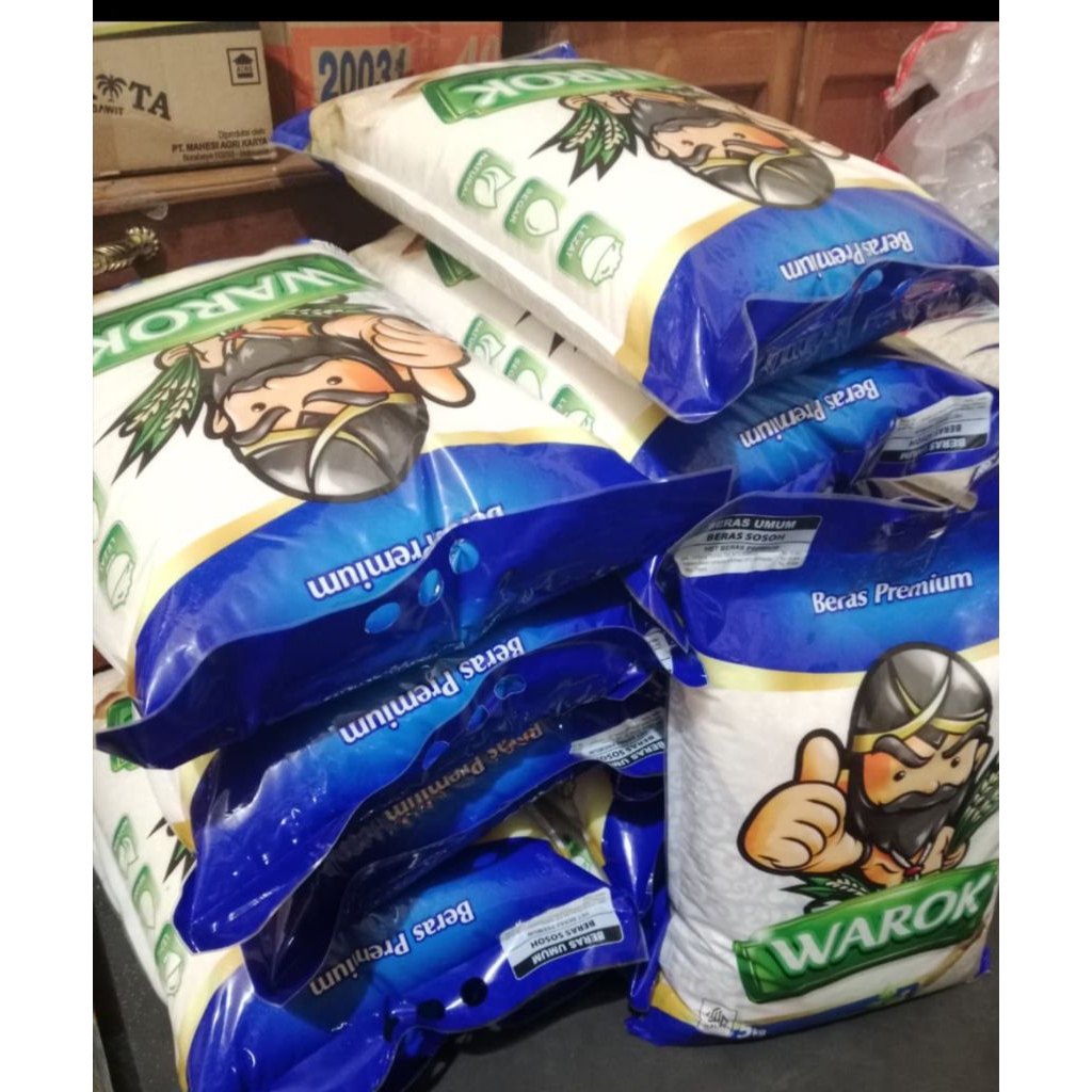 beras warok 5kg instan/cargo wringinanom gresik jatim