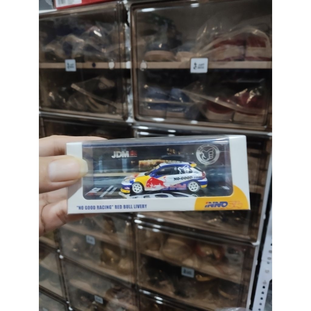 Inno64 Honda Civic Type-R EK9 Red Bull Livery