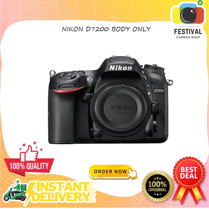 Nikon D7200 Body Only Digital Camera