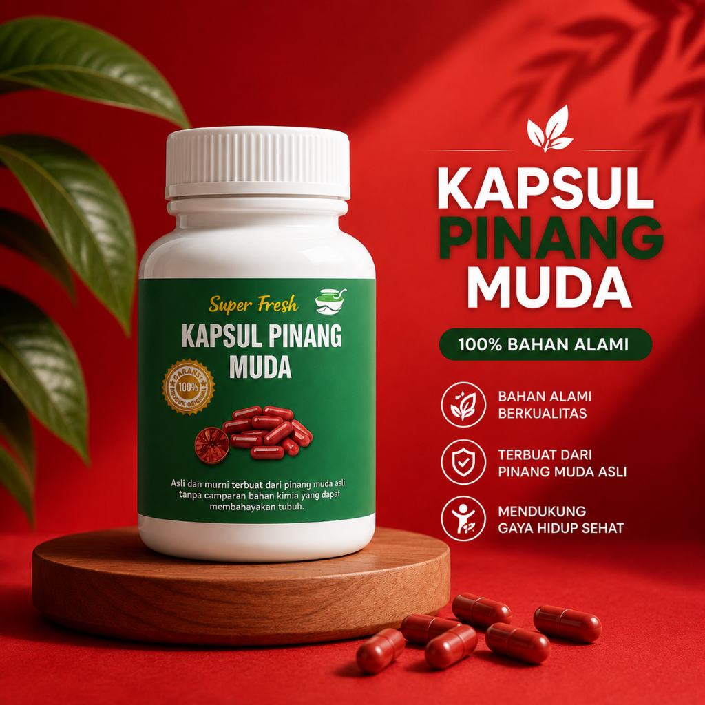 Kapsul Pinang Muda Original