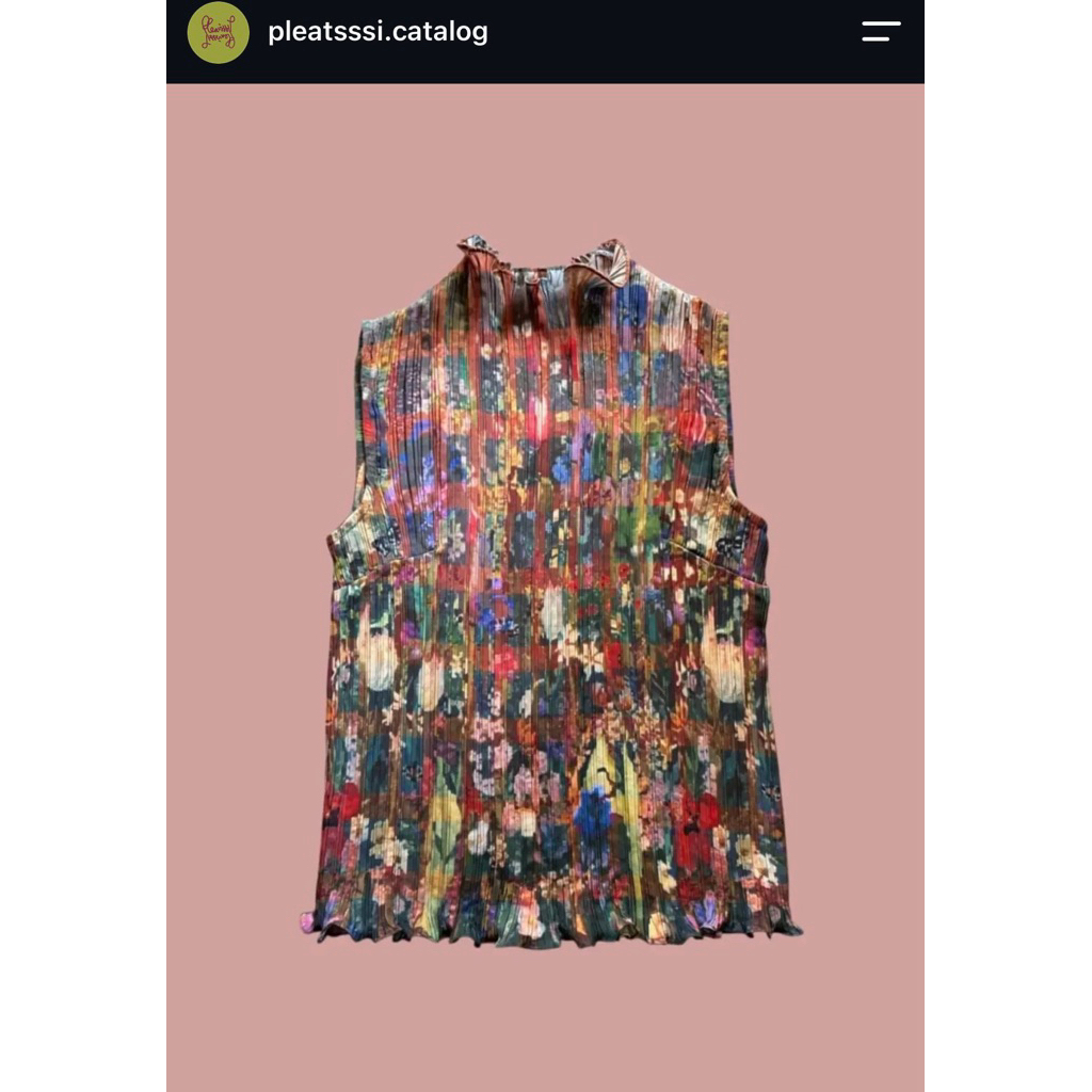 PLEATSSSI CANVA TOP PLEATS TOP PLEATSSSI