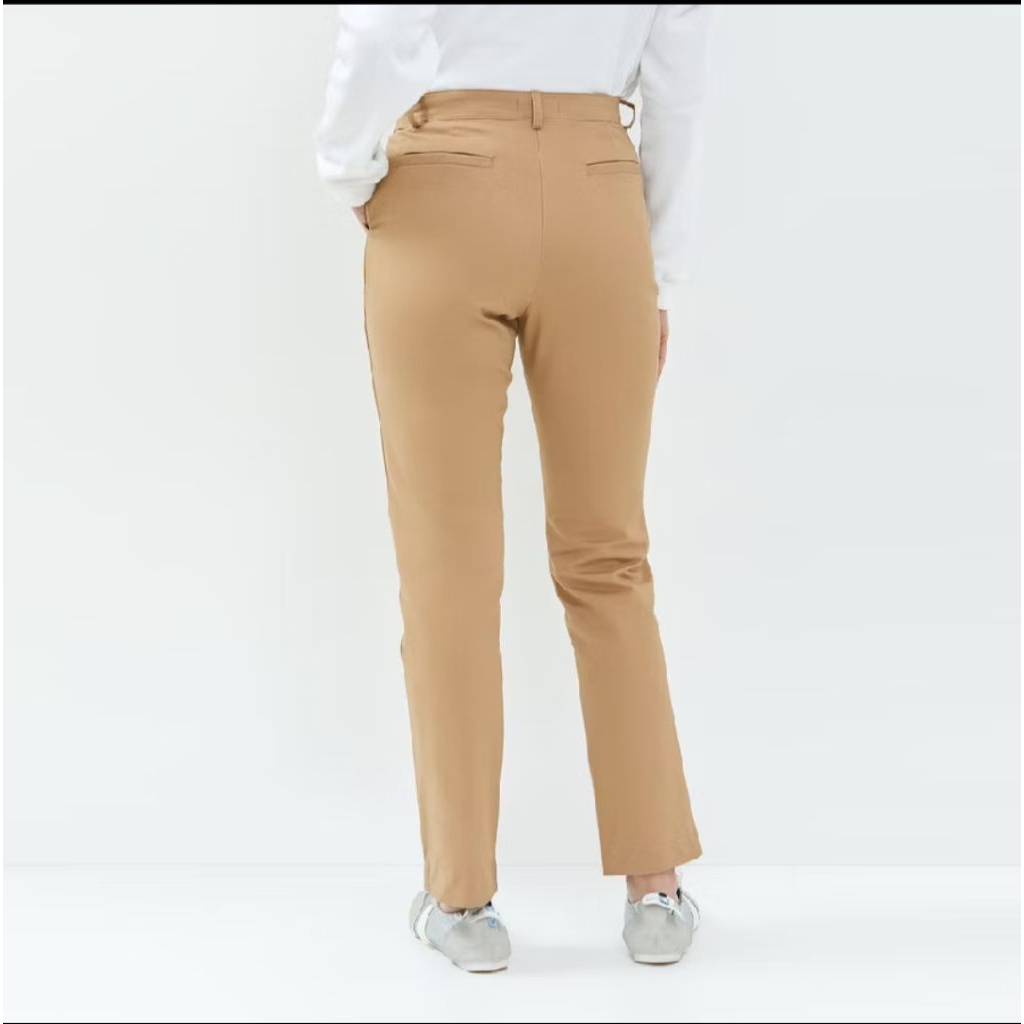 Light Brown Chinos Pants - GEELA, Pakaian Wanita