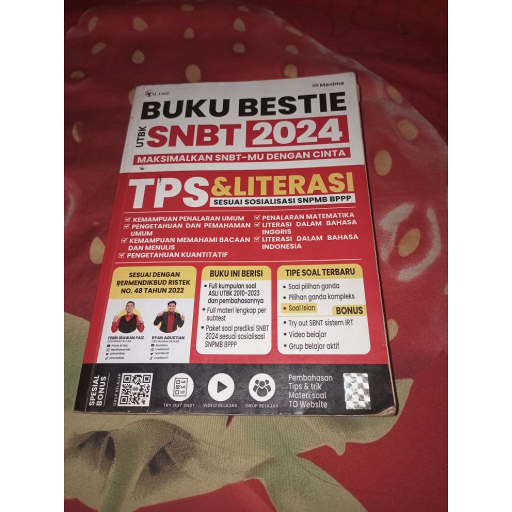 Buku BESTIE Privat Al-faiz SNBT-UTBK(Preloved)