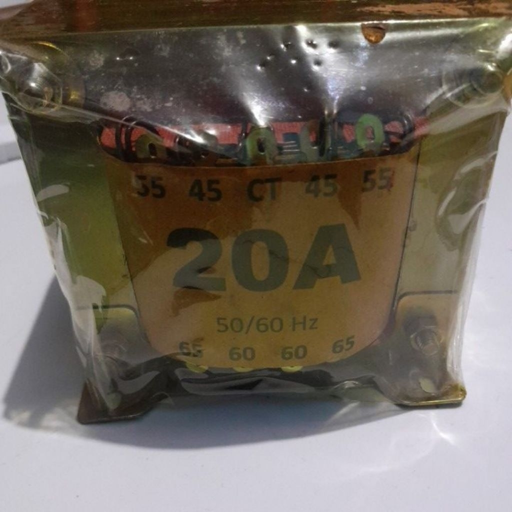 Trafo 20 Amper Ct 65 Trafo RM