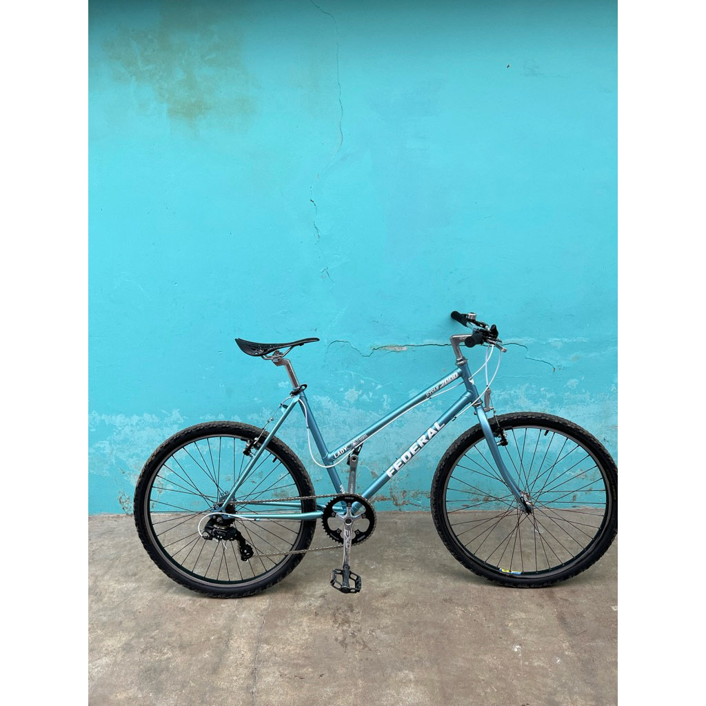 federal frame lady ukuran 20 inch warna fiaggio blue