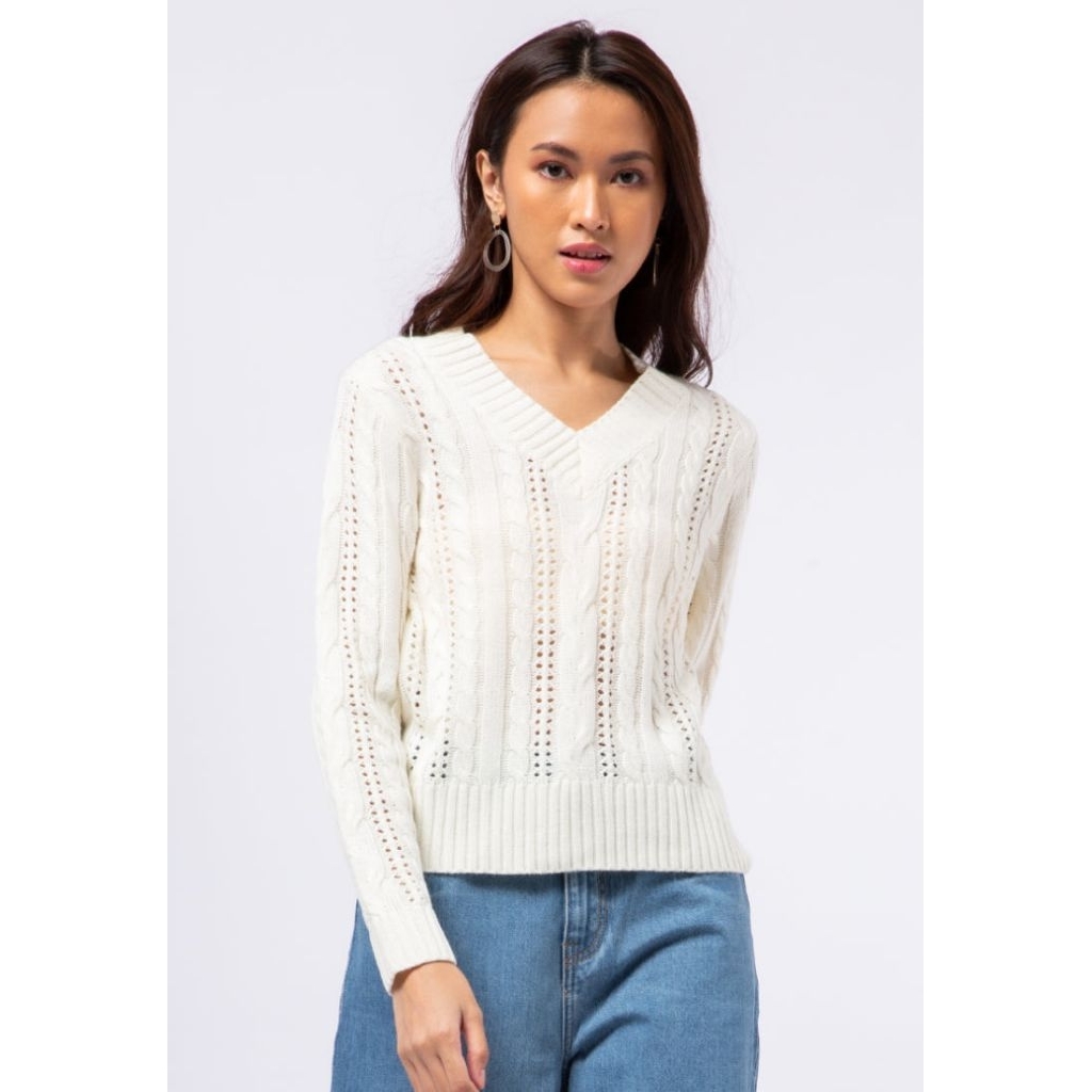 Preloved The Executive - cable knit