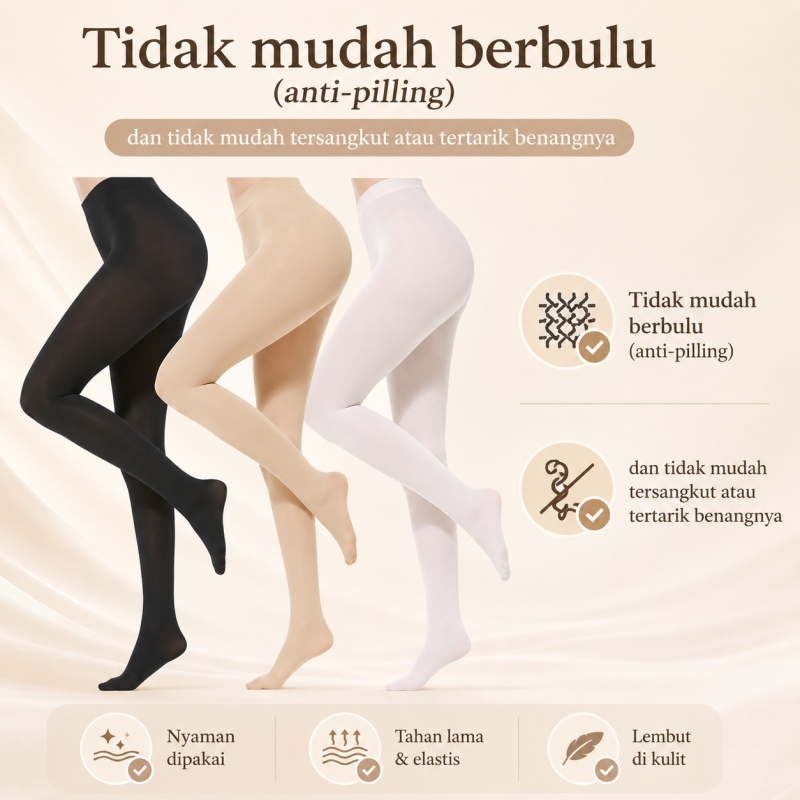 stocking celana pantyhose stocking kaos kaki tebal panjang wanita warna kulit tipis hitam putih sock