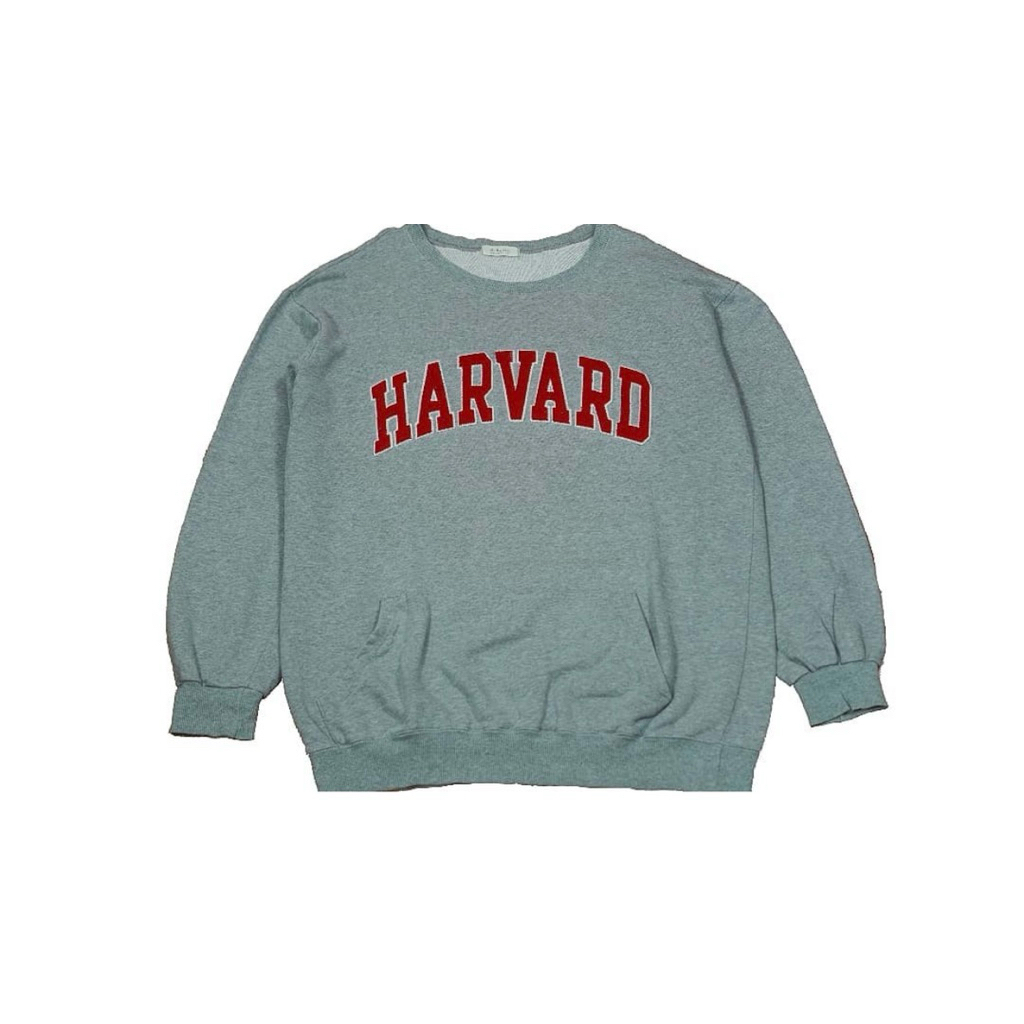 Crewneck Harvard Script Sweater Second