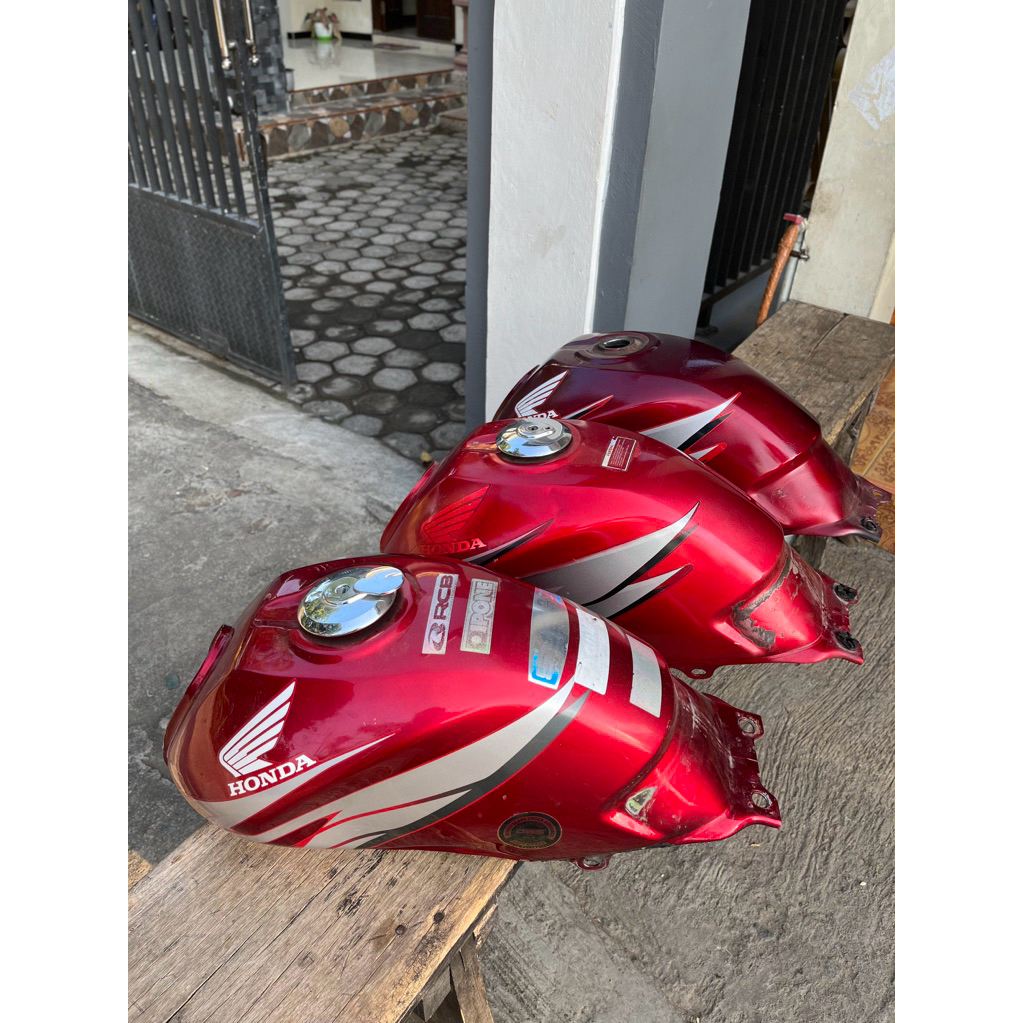 TANGKI GAS TANK MEGAPRO PRIMUS ORI COPOTAN WARNA MERAH
