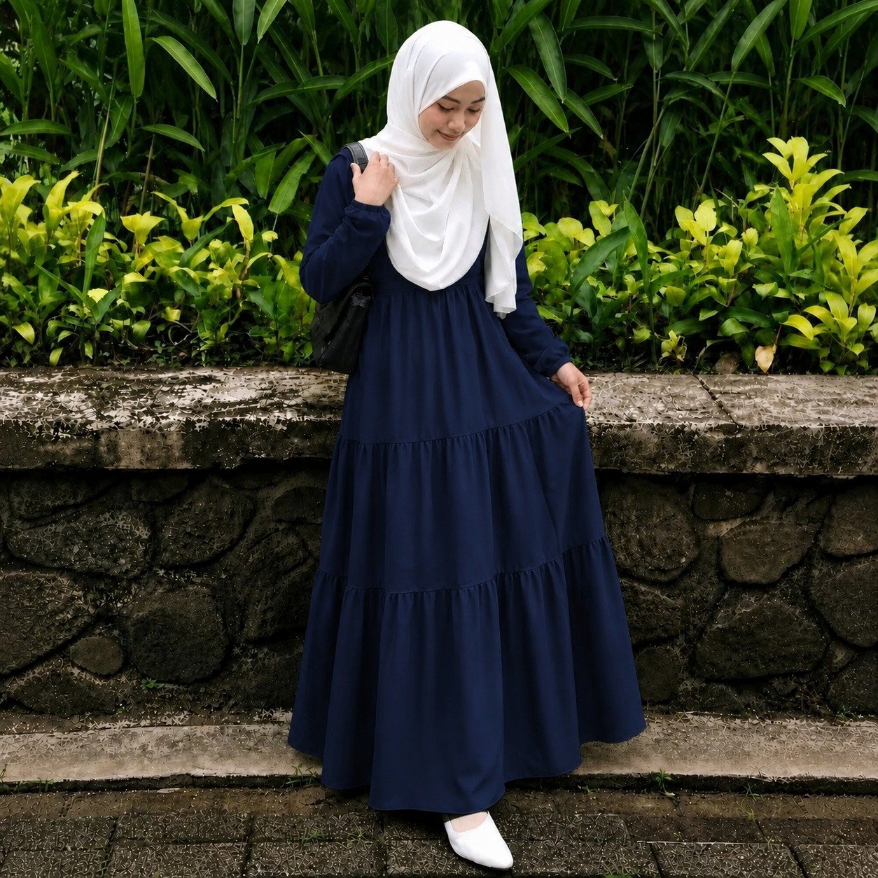 Gamis Arunika Seruty Modis runching / Gamis Arunika Anggun Real Pict Tersedia Dalam Berbagai Warna