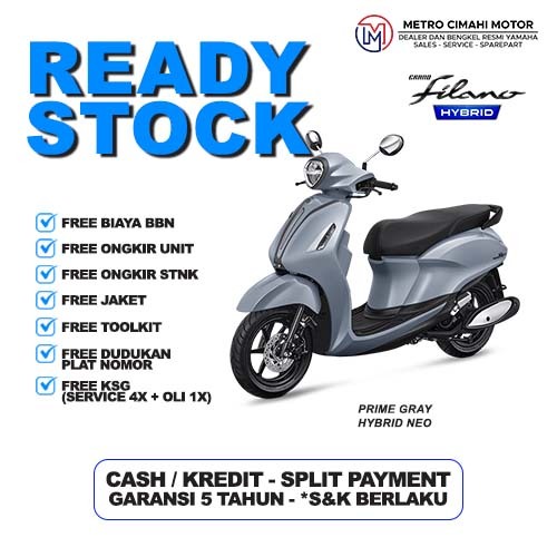 Yamaha Filano Hybrid Neo – Cash Kredit Sepeda Motor (CICILAN MOTOR BY SPAYLATER)