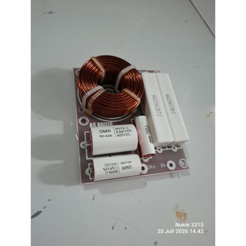 Crossover pasif twiter balap 16ohm