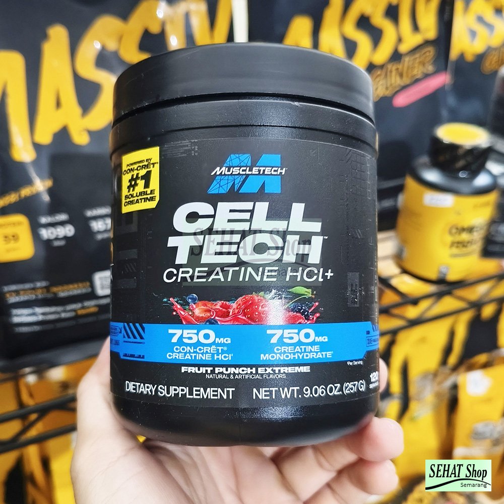 Muscletech Cell Tech Creactor 120 Servings Creatine HCL For Cutting