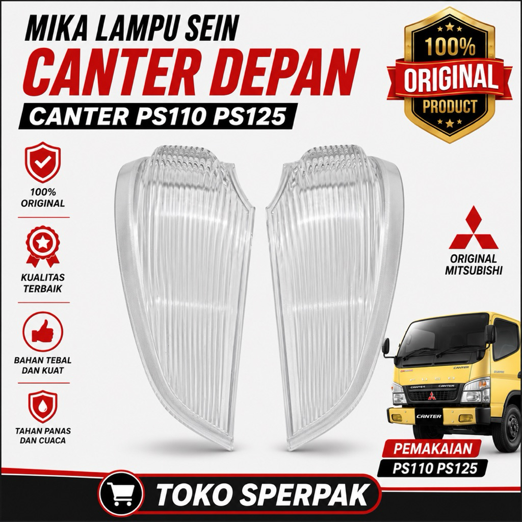 Mika lampu sein Canter depan Canter ps110 ps125 Original