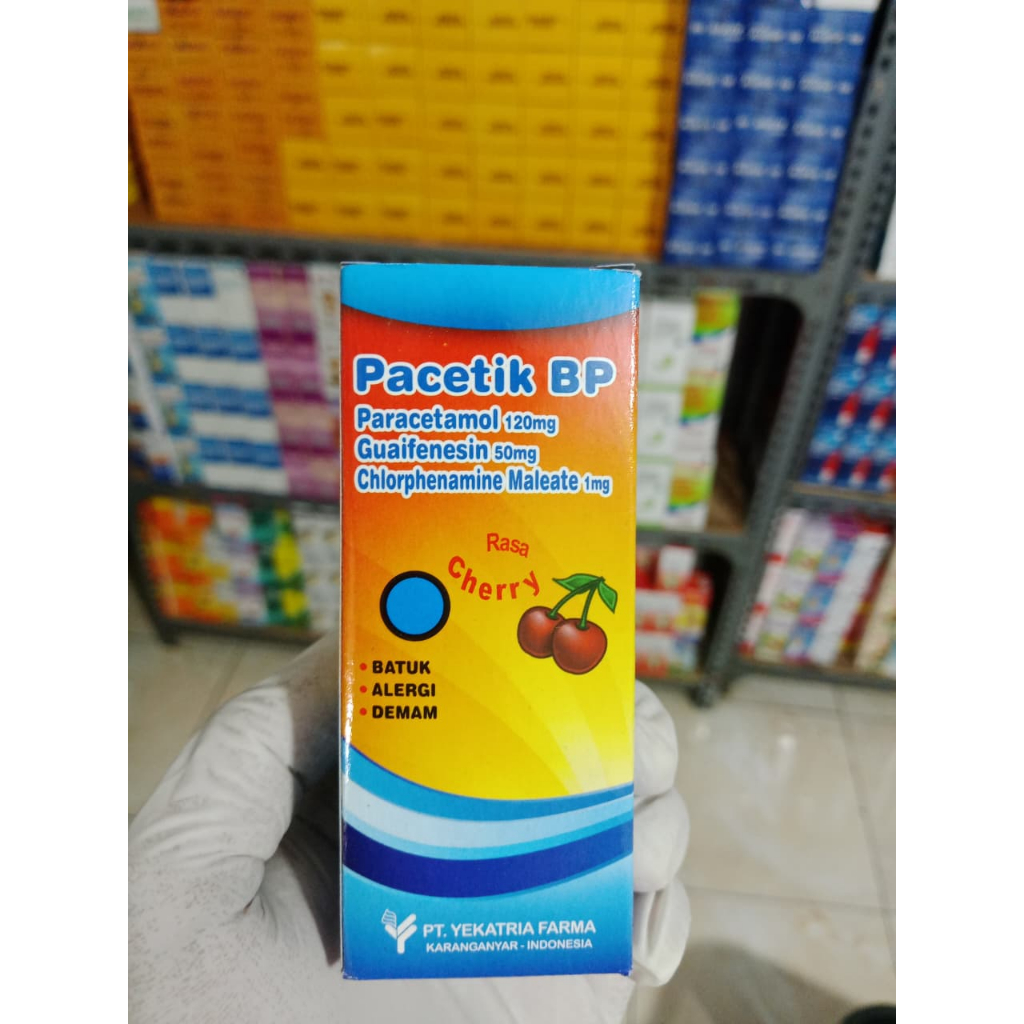 Pacetik BP 60ml Sirup Batuk Pilek Anak