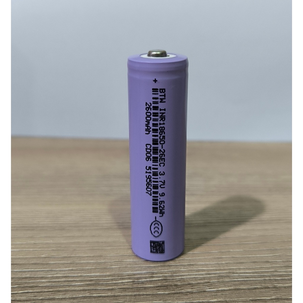 Baterai 18650 Real kapasitas