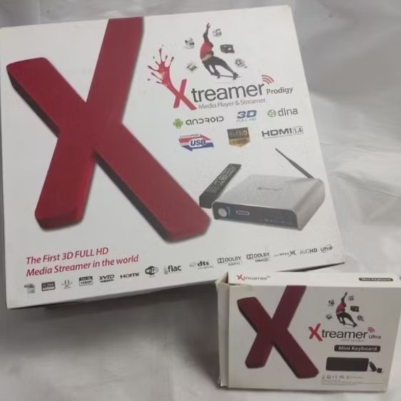 2TB FULL MOVIE Harddisk - Xtreamer Prodigy Silver Media Player STB Digital Televisi TV (HDD 2TB FULL