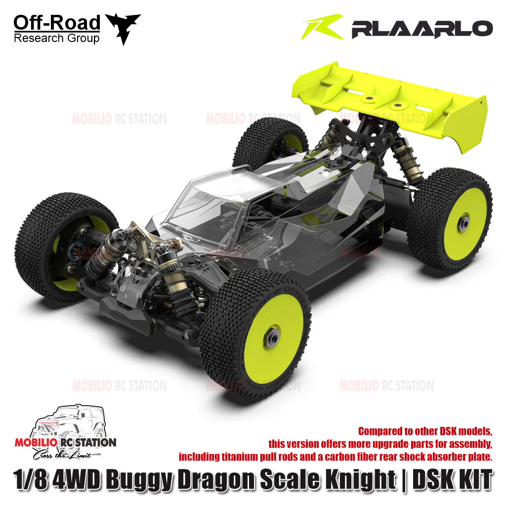 Rlaarlo Dragon Scale Knight | DSK 1/8 4WD RC Buggy KIT