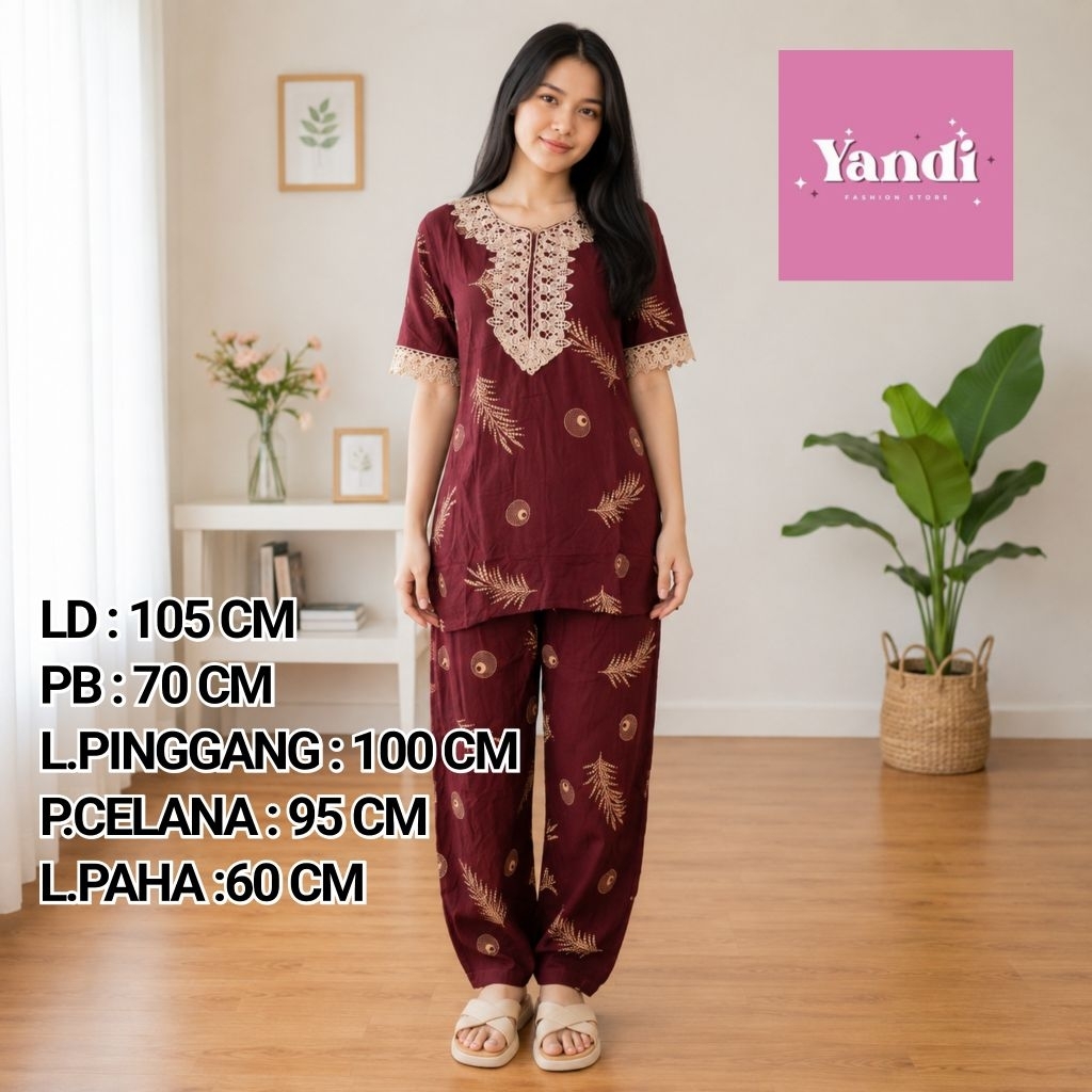 KENCANA UNGU ORI STELAN/ CP RENDA LD 105 CM LABEL HITAM