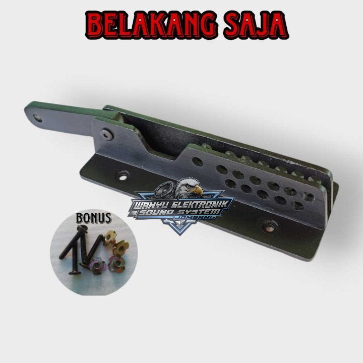 New Bracket BOX LINE ARRAY 10 inch (BELAKANG saja) / Breket Gantung Model Built Up Bahan Diral almun