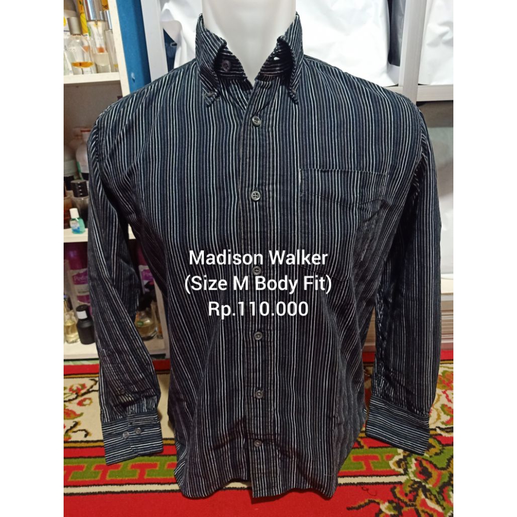 Kemeja Corduroy MADISON WALKER OriginaL