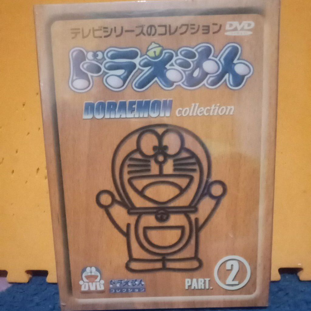 Kaset DVD Anime Cartoon Doraemon Collection Bok Set Part 2 Original kondisi masih terbungkus belum T