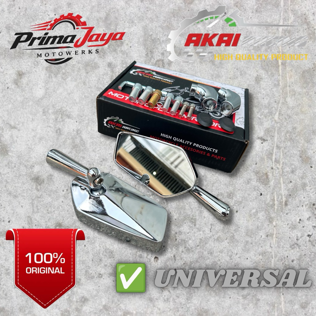 Promo Terbaru Spion Segi Lima Model Hexa Akai Racing / Akai Racing Spion Motor Model Hexa /