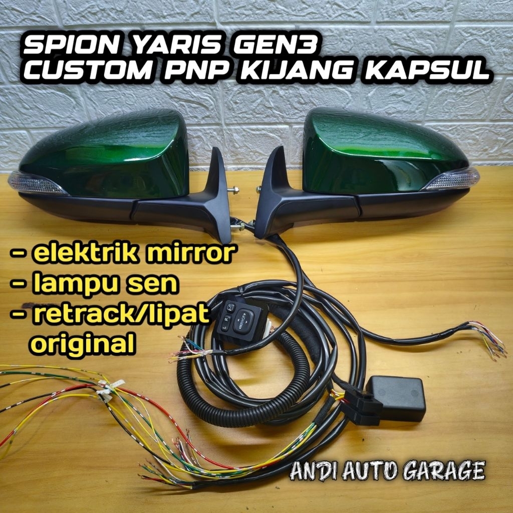 SPION KIJANG KAPSUL CUSTOM NEW YARIS RETRACK ORIGINAL SEN