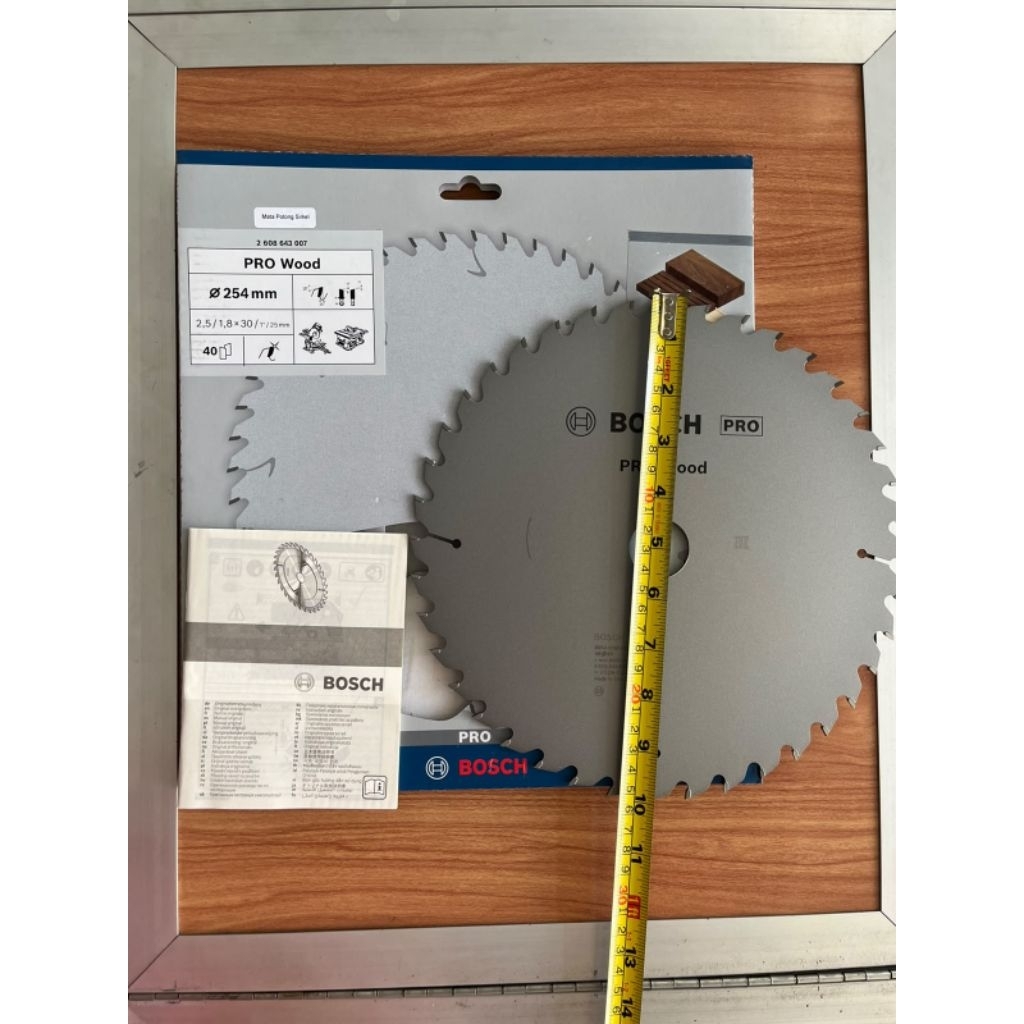 Mata Gergaji Serkel Kayu Bosch 10" x 40T Pro Wood
