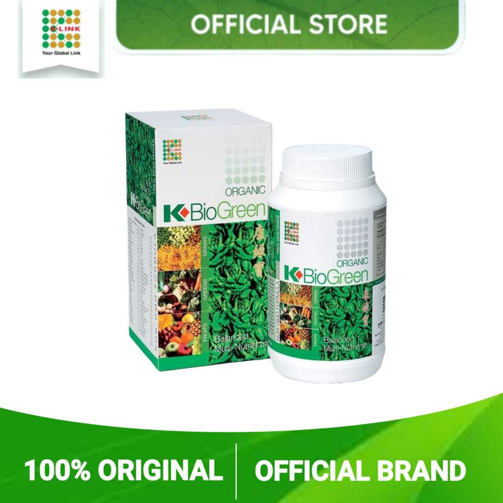 Organic K Bio green.Bio Green K link.Penurunan Berat Badan,Detoks,Diet,Pelangsing,Membantu membakar 