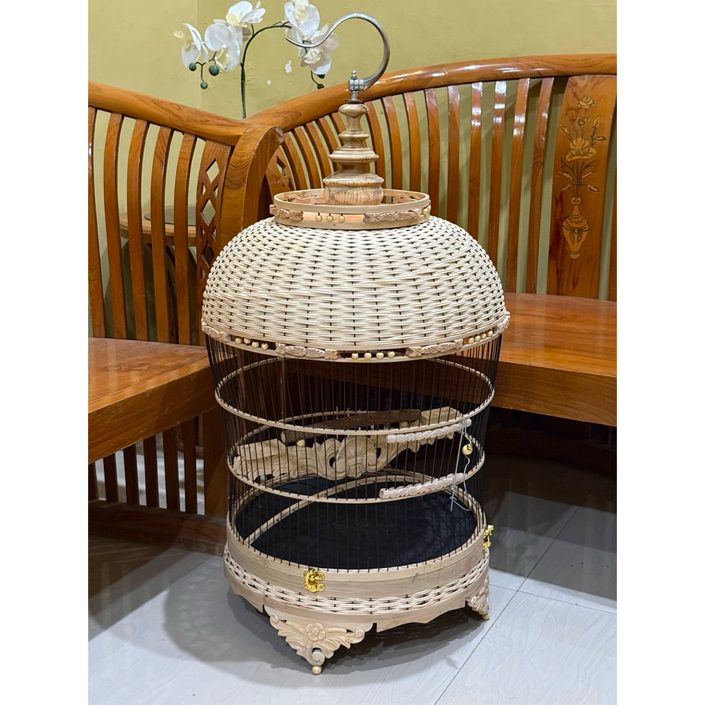 sangkar lomba burung perkutut ruji fiber
